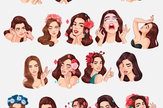 animated emojis or stickers for telegram whatsapp,and other social media
