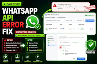 resolve whatsapp cloud API errors