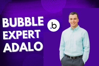 build bubble io website, saas dashboard cms, mvp llm bravo studio, affiliate web