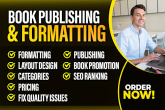 format, publish, promote your book on amazon kindle using amazon kdp ads