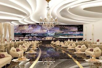optimize 3d banquet event hall, party occasion,ballroom,wedding layout,d5 render
