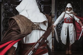 3d wearable cosplay armor 3d anime cosplay prop 3d anime game 3d cosplay weapon