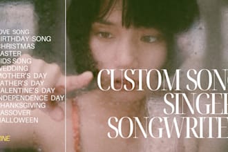 sing custom song love song birthday song wedding anniversary kids song undefined