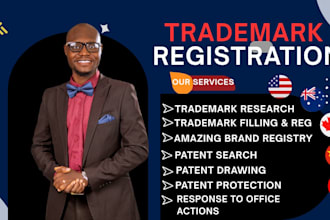 uspto trademark search, file, patent search, drafting, file, euipo, wipo protect