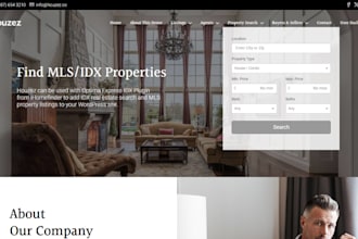 create real estate idx website, idx mls integration, real estate website
