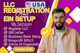 llc registration, ein, and US llc formation in wyoming, texas, and all states