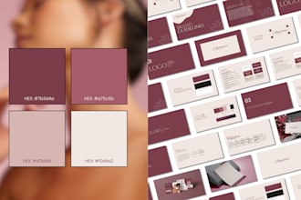 medspa skincare healthcare brand material and identity