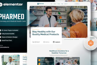 do website for medical healthcare service, doctor, clinic, hospital or dentist