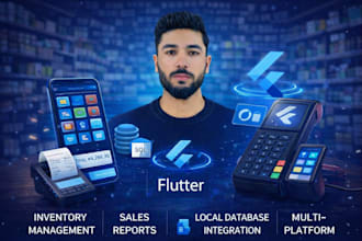 create custom flutter mobile pos apps for your business
