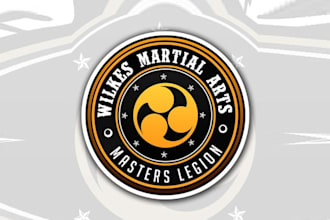 design traditional amazing martial arts logo