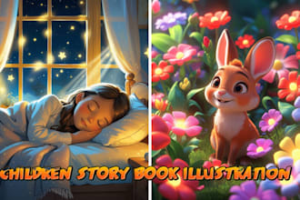 illustrate children story book illustration children story book illustration