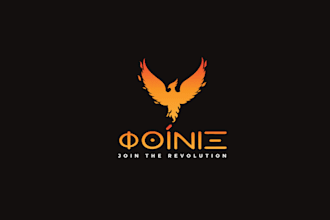 design unique classic phoenix logo