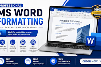 create, format, and design professional word documents