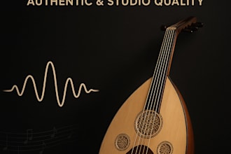 record professional middle eastern oud lute for authentic music projects