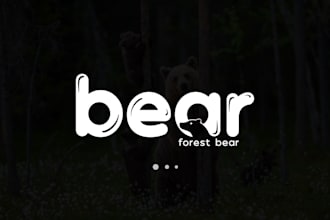 design wordmark, minimalist and text based logo