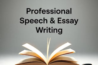 write an inspiring, eloquent speech for any occasion