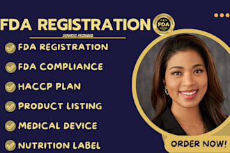 do fda registration fda compliance nutrition label 510k dossier, import permit