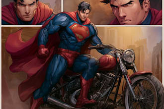 do superhero comic page superhero character for comics