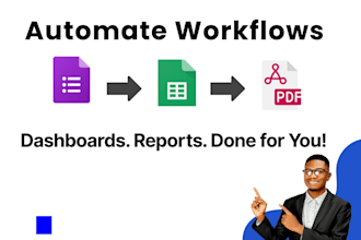 automate your business workflows with dashboards and reports