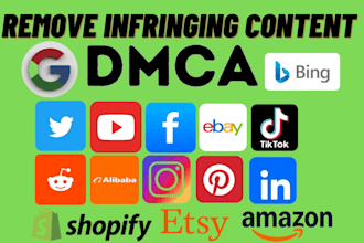 remove copyright infringement from social media and internet under dmca