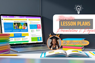 design interactive lesson plans, presentations and projects