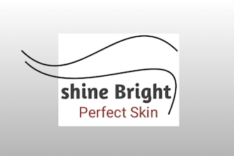 unique powder logo design