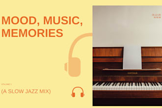 design professional spotify banners, album covers, and music branding