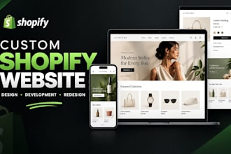design, redesign or build a premium 3d shopify website