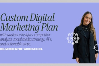 create your digital marketing plan