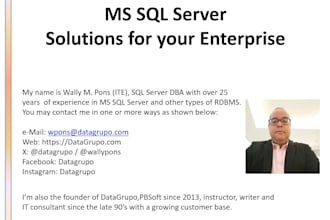 help structure your sql server