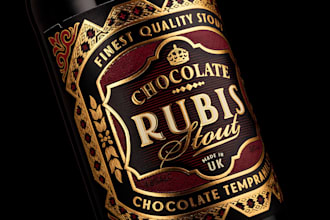 do a unique cigar label, logo, band, ring and box design