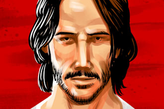 create a custom portrait in red dead redemption style