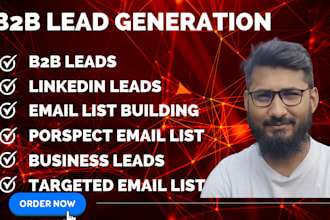 do b2b lead generation, linkedin lead, prospect email list