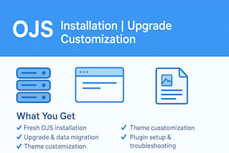 install upgrade and customize ojs open journal systems