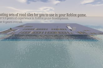 create a road pack for your roblox game