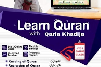 teach quran, noorani qaida, and tajweed online