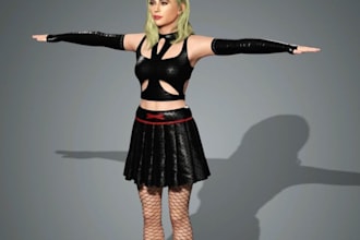 rig, animate 3d character creator 4 and iclone 8 characters, cc4, retopology