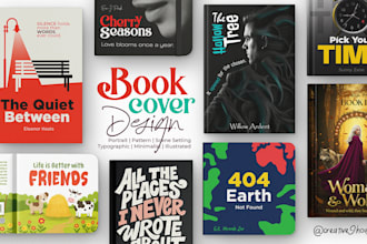 create original book cover design, ebook cover, KDP cover