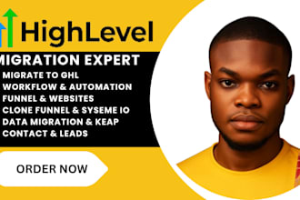 migrate your website keap, wordpress, hubspot, kajabi to gohighleve