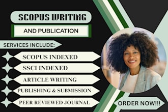 write and publish peer reviewed scopus articles, scie, sci