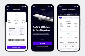 develop flight booking app travel booking app airline ticket mobile app