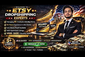 manage your etsy dropshipping store