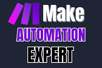 fix or setup make com automation gohighlevel, zapier, n8n, made com expert