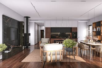 redesign 3d apartment interior,modern basement design,furniture layout,rendering