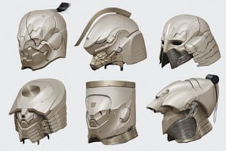 sculpt 3d cosplay mask helmet cosplay print star wars mask horror skull helmet