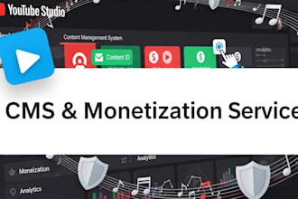 setup your youtube cms, content id, and monetization for channel growth