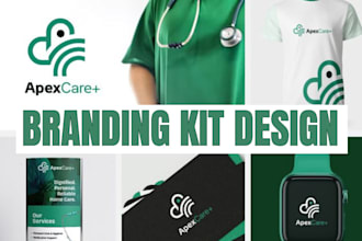 design branding kit brand guideline business logo brand style guide identity