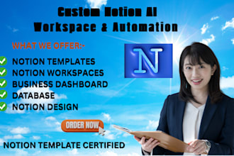 do notion template custom notion automation notion expert workspace with ai