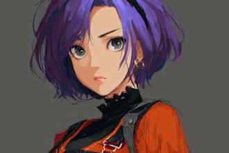 draw anime character for you