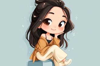 do chibi illustrations for you